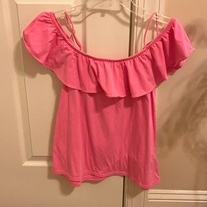 Lilly Pulitzer cold shoulder shirt